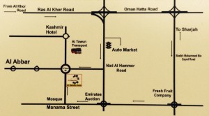 Location Map-Al Nahdha Auto