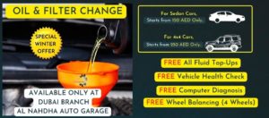 Best Priced Special Oil Filter Change Offer Dubai