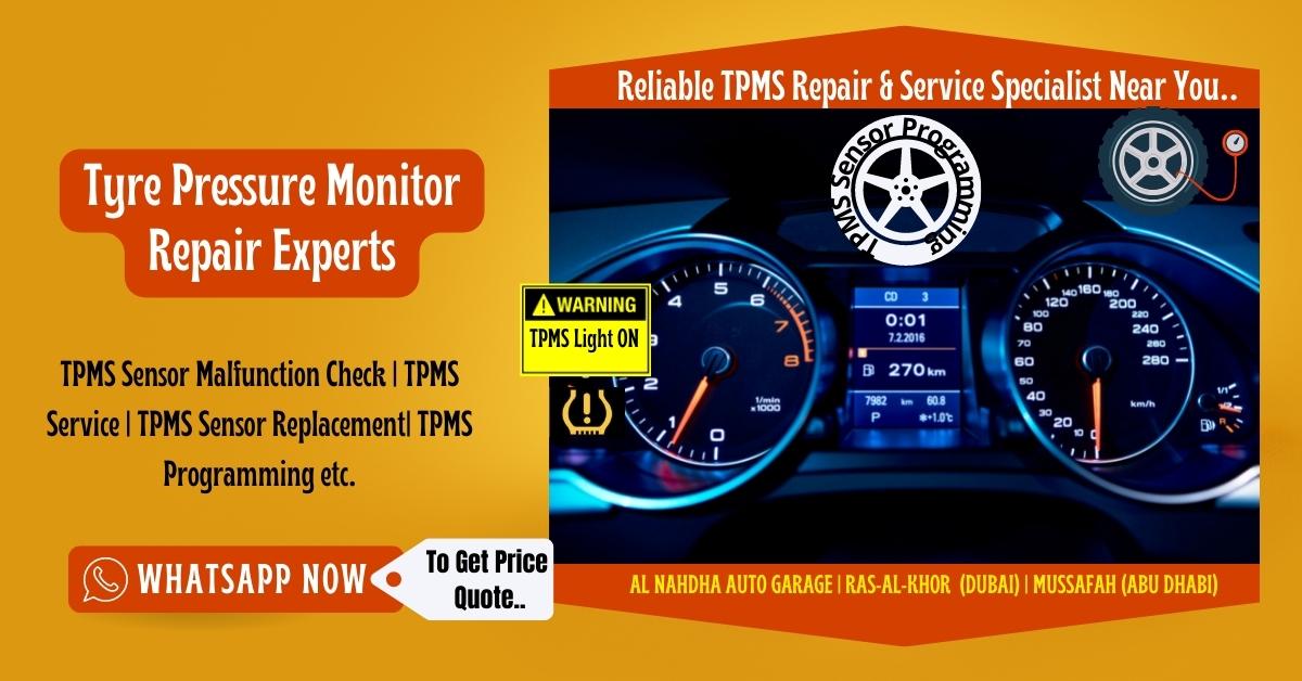 Tyre Pressure Monitoring System Services Dubai