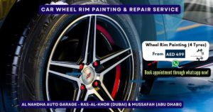 Wheel Rim Painting Service Dubai|Wheel Rim Painting Abu Dhabi